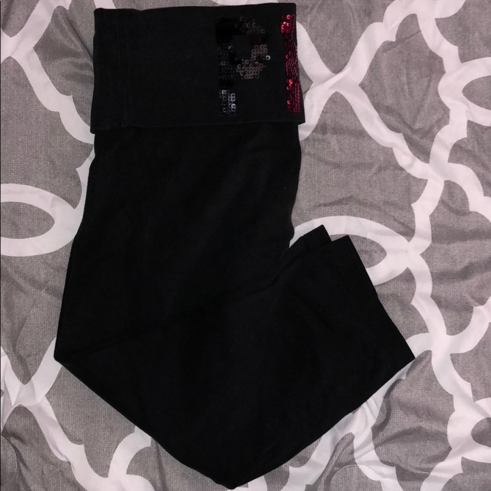 Victoria Secret PINK crop leggings